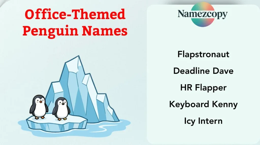 Office-Themed Penguin Names