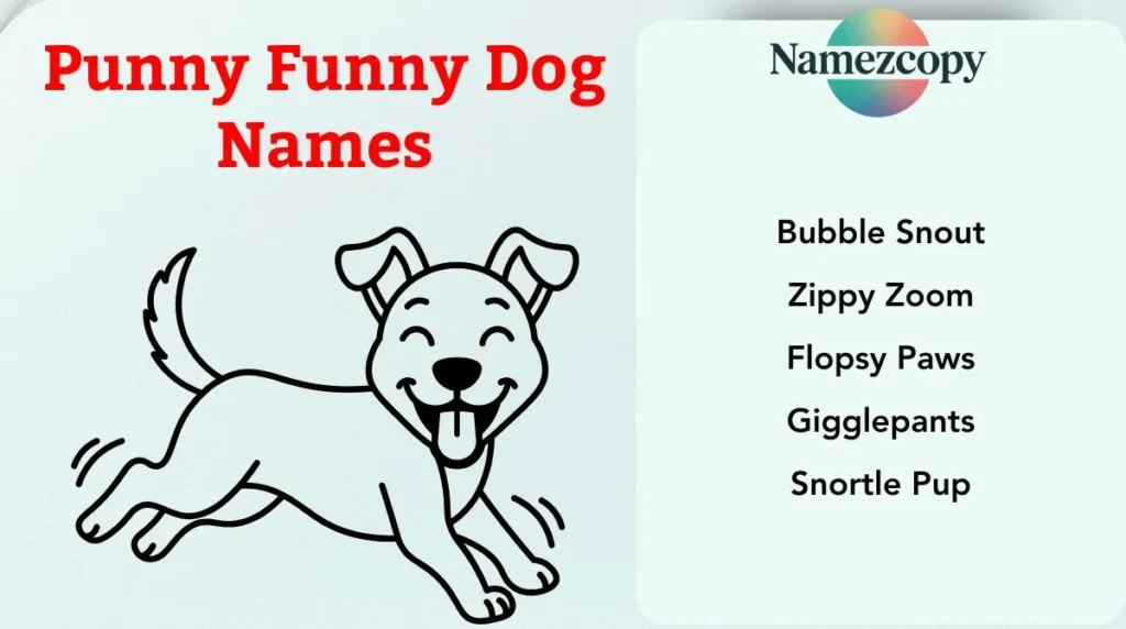 Punny Funny Dog Names