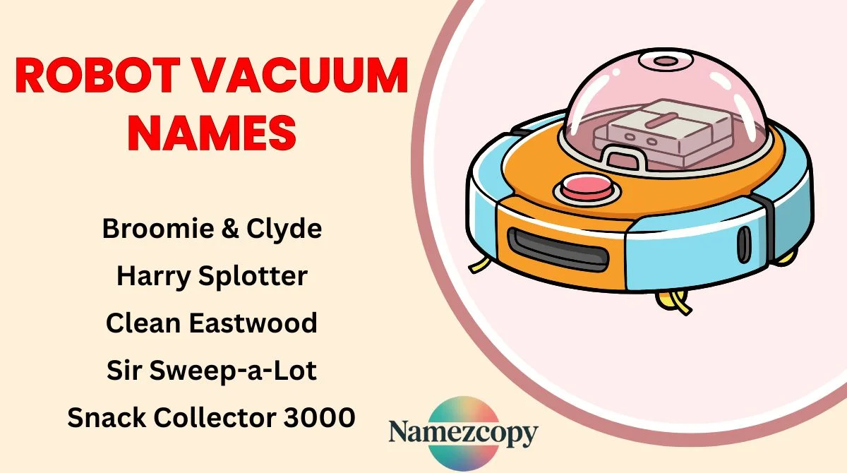 Robot Vacuum Names