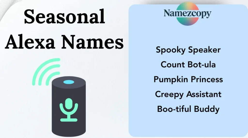 Seasonal Alexa Names