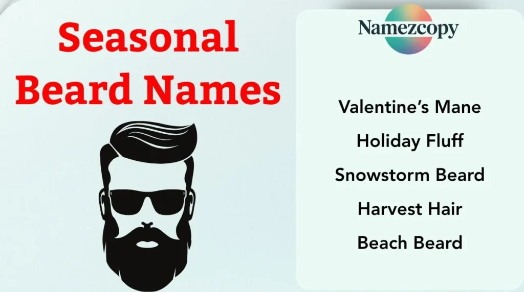 Seasonal Beard Names