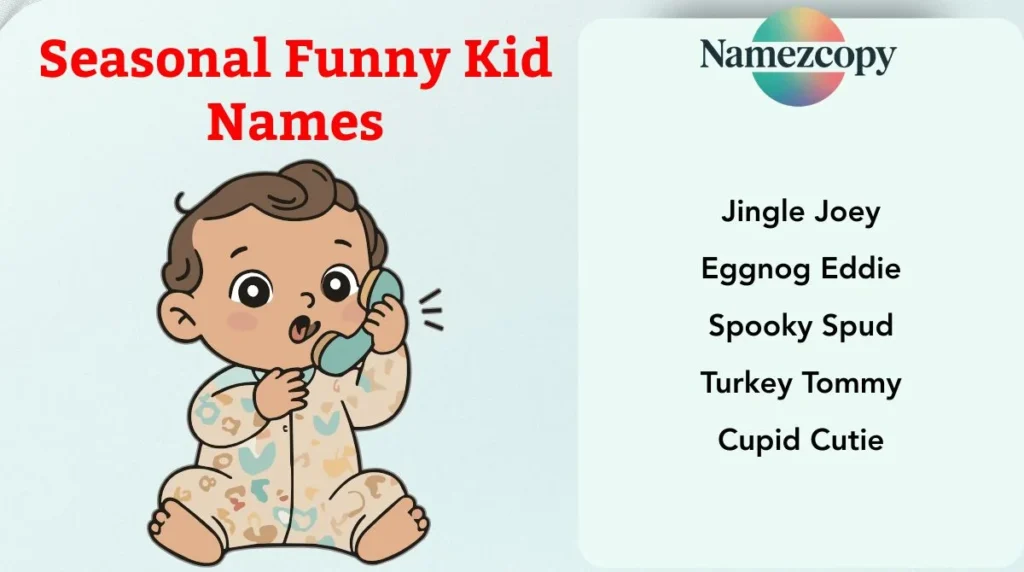 Seasonal Funny Kid Names