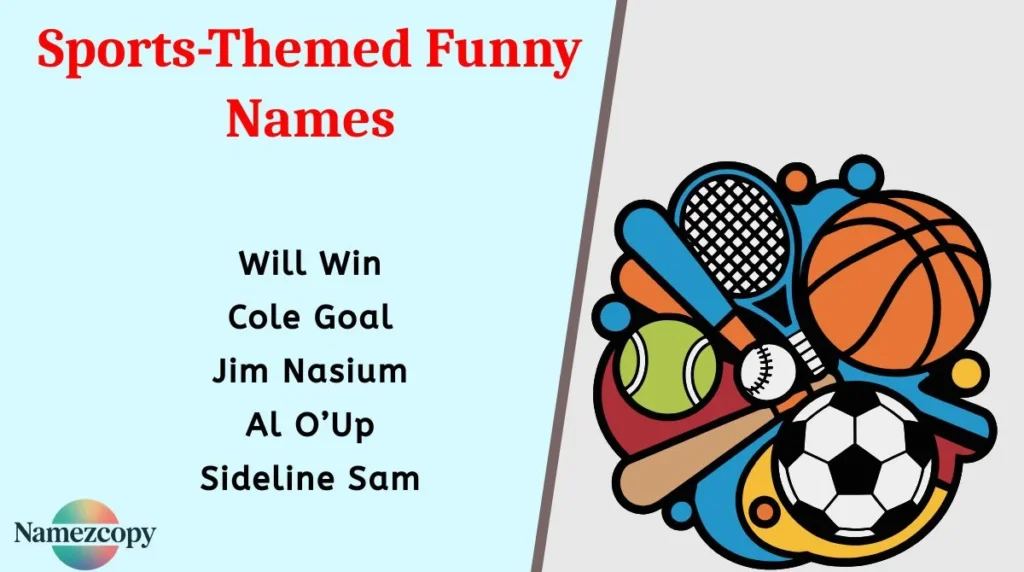 Sports-Themed Funny Names