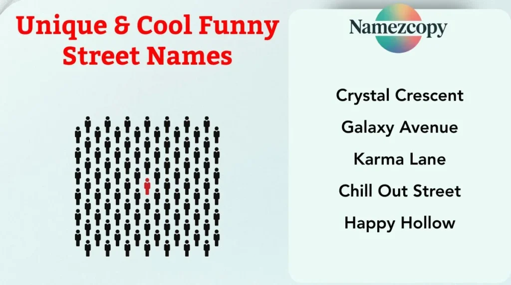 Unique & Cool Funny Street Names