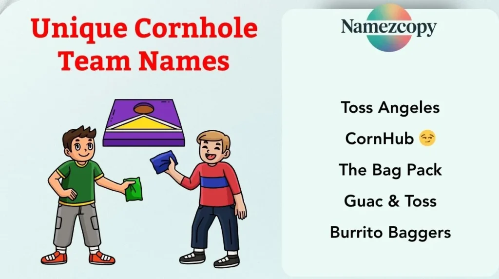 Unique Cornhole Team Names