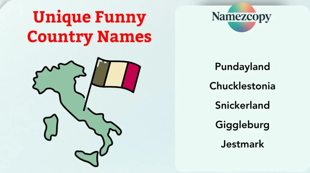 Unique Funny Country Names