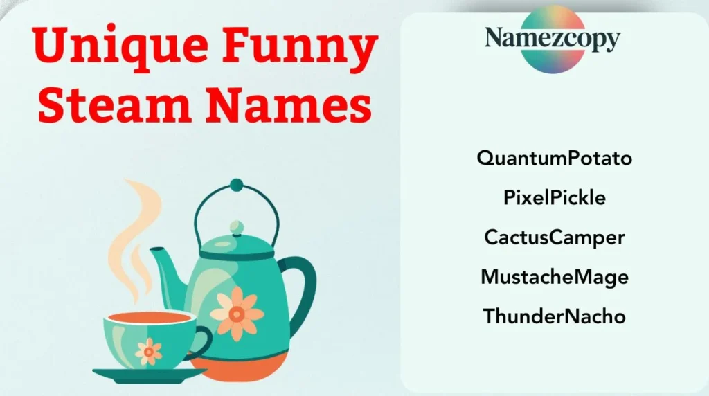 Unique Funny Steam Names