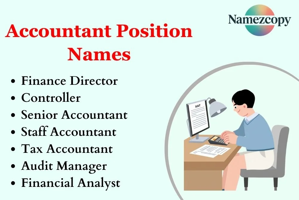 Accountant Position Names