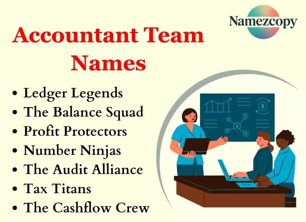 Accountant Team Names