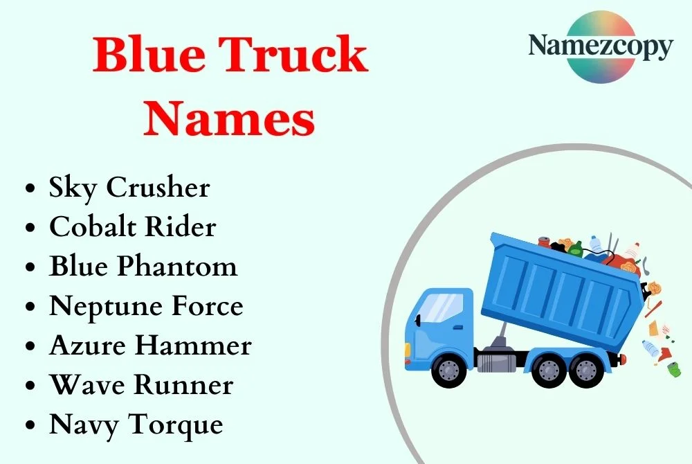 Blue Truck Names