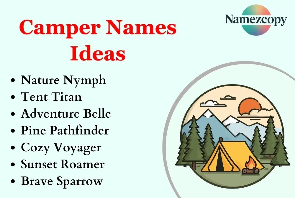 Camper Names Ideas