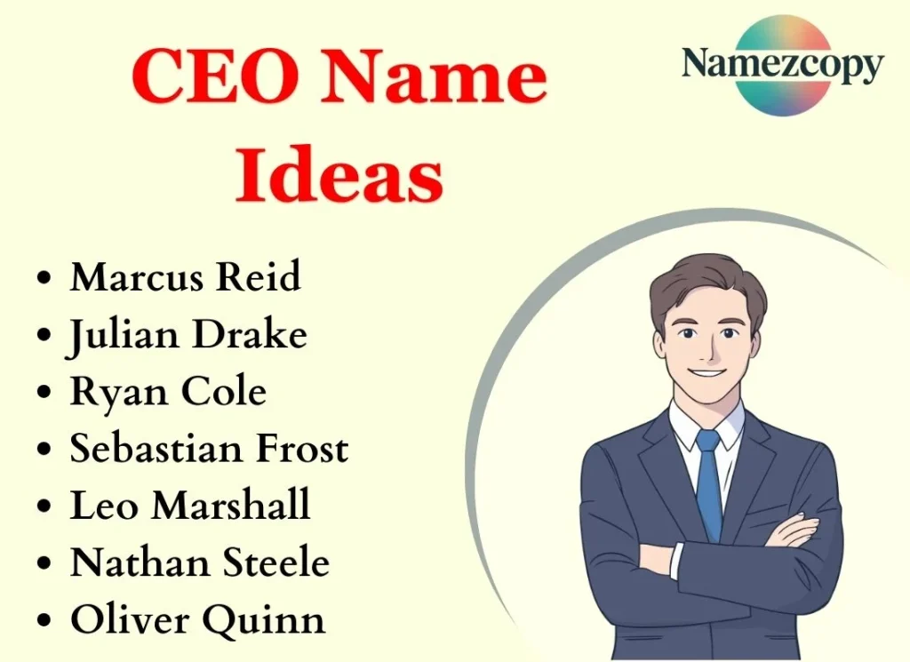 CEO Name Ideas