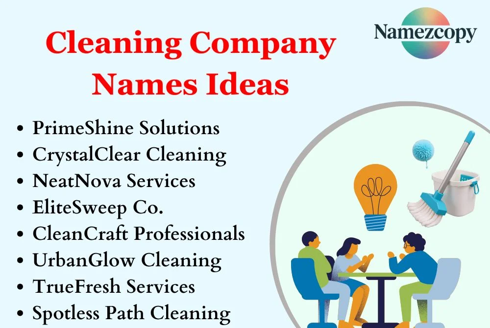 Cleaning Company Names Ideas