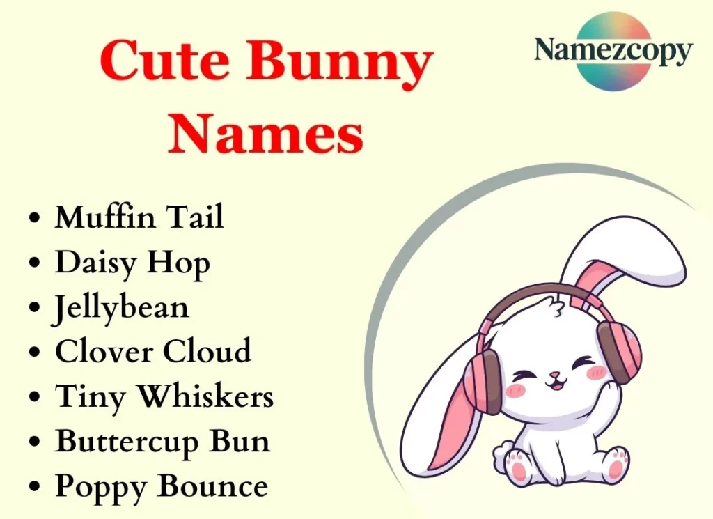 Cute Bunny Names