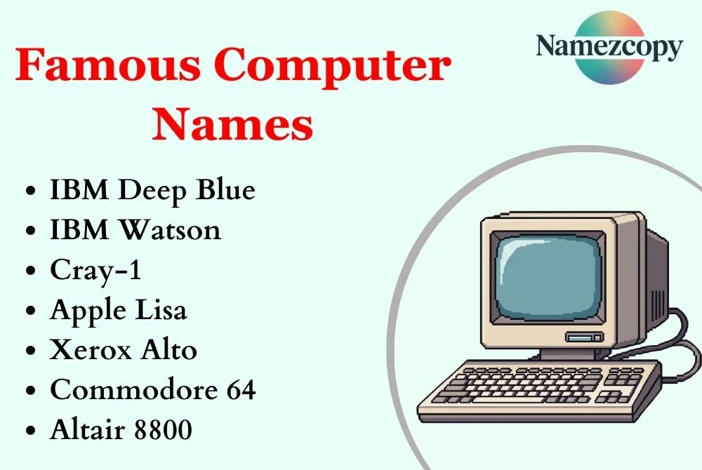 Famous Computer Names