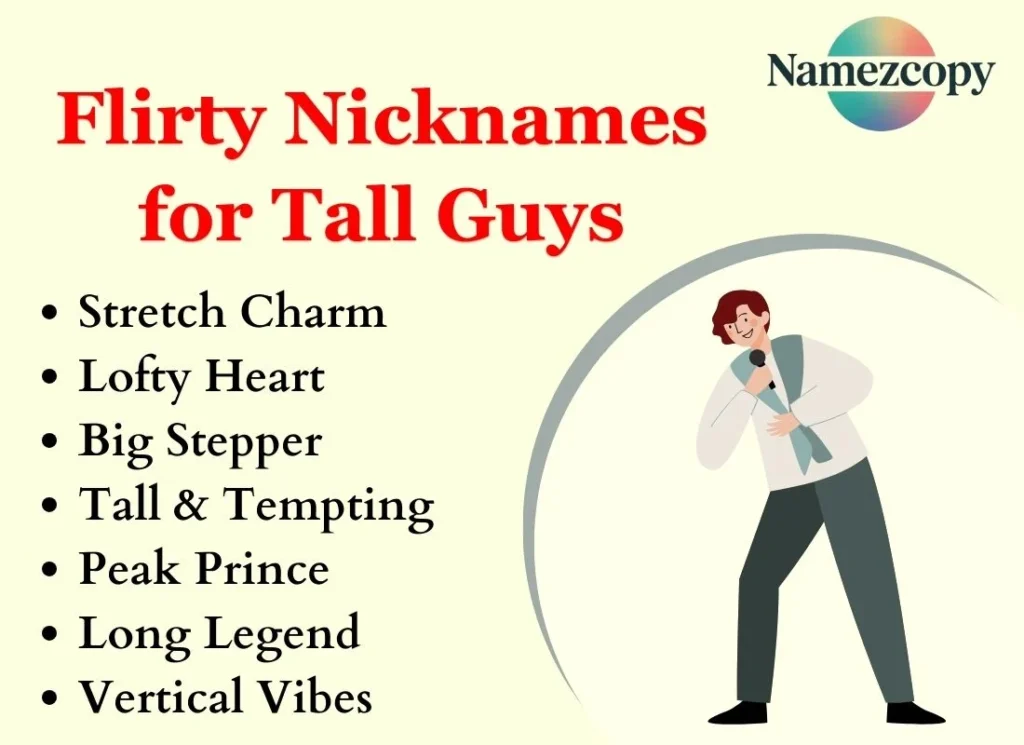 Flirty Nicknames for Tall Guys