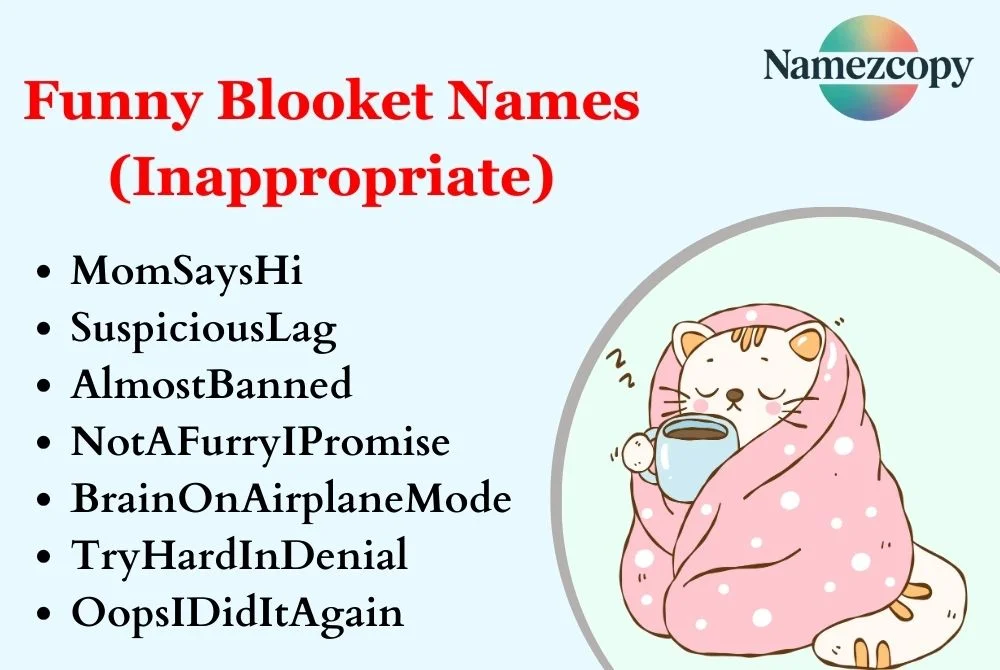 Funny Blooket Names (Inappropriate)
