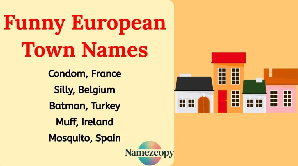 Funny European Town Names