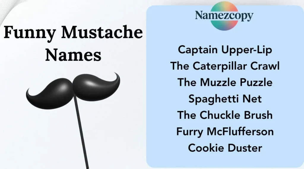 Funny Mustache Names