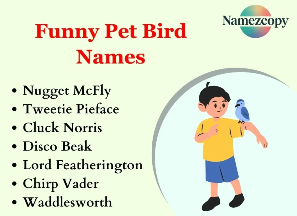 Funny Pet Bird Names