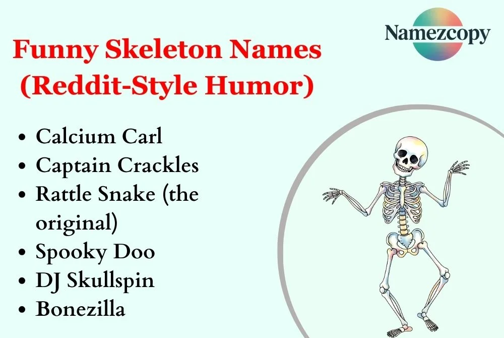 Funny Skeleton Names (Reddit-Style Humor)