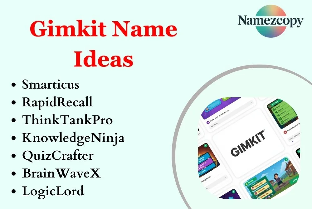 Gimkit Name Ideas