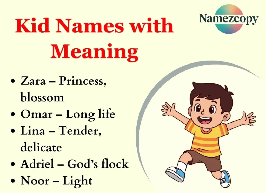 Kid Names with Meaning