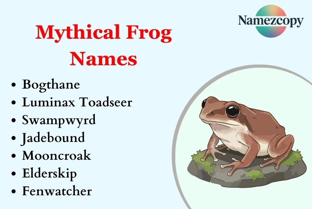Mythical Frog Names