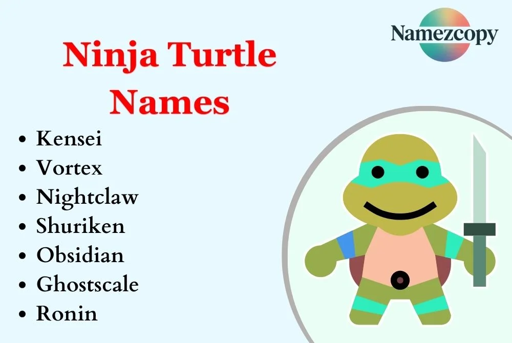 Ninja Turtle Names
