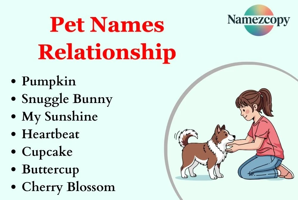 Pet Names Relationship