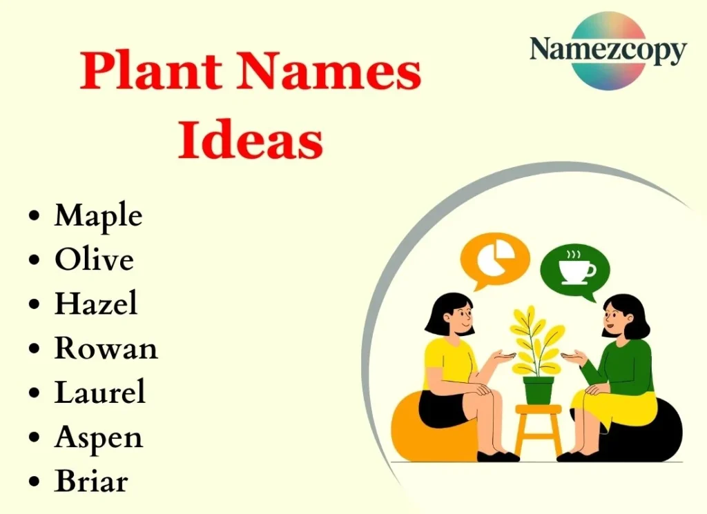 Plant Names Ideas