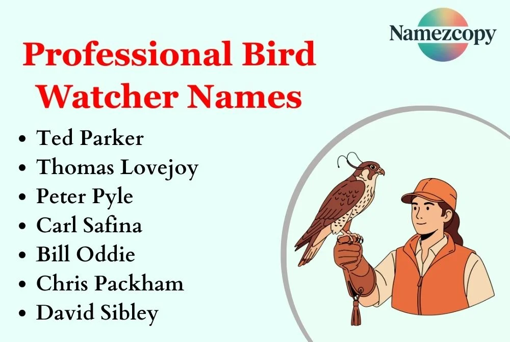 Professional Bird Watcher Names