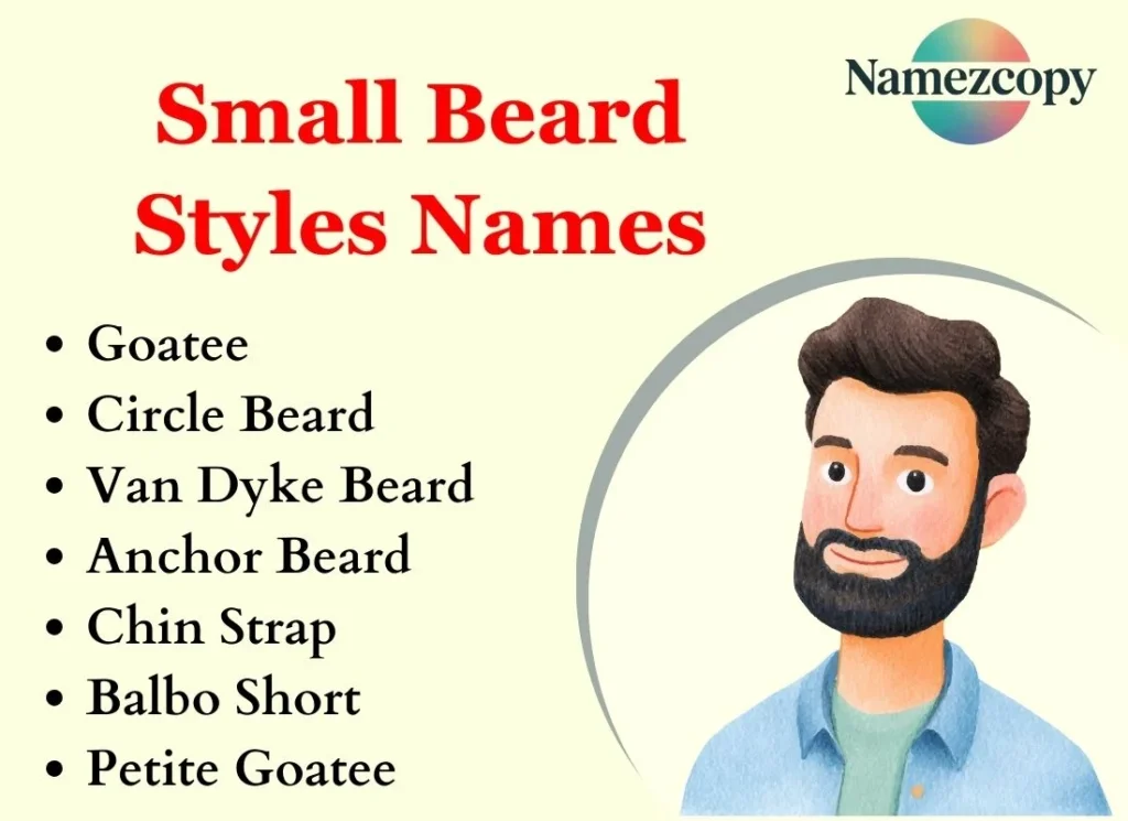 Small Beard Styles Names