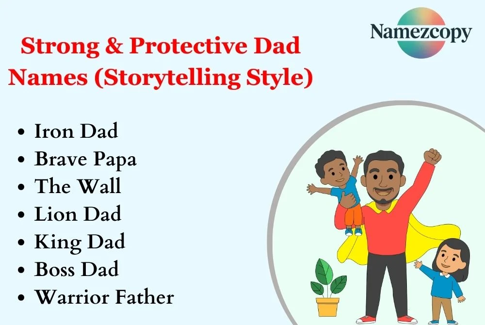 Strong & Protective Dad Names (Storytelling Style)