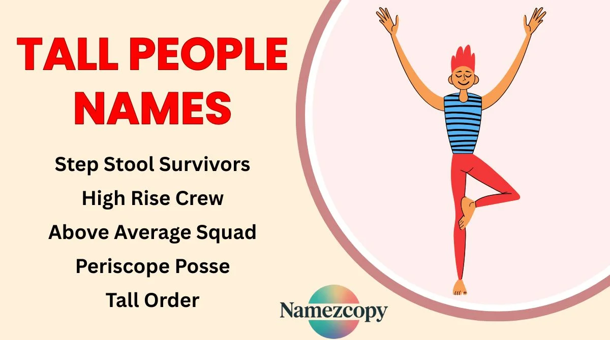 Tall People Names