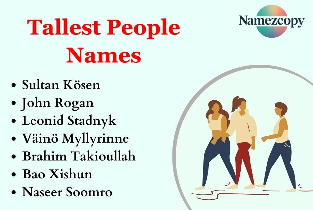 Tallest People Names