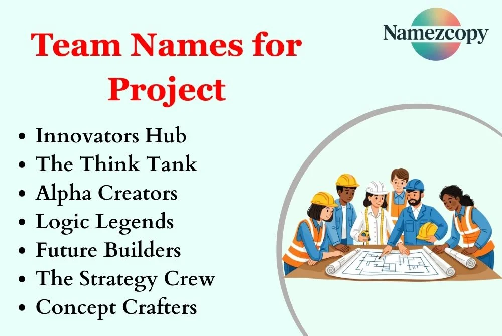 Team Names for Project