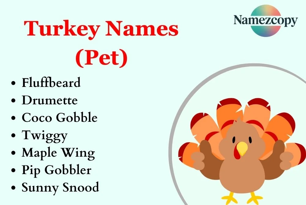Turkey Names (Pet)