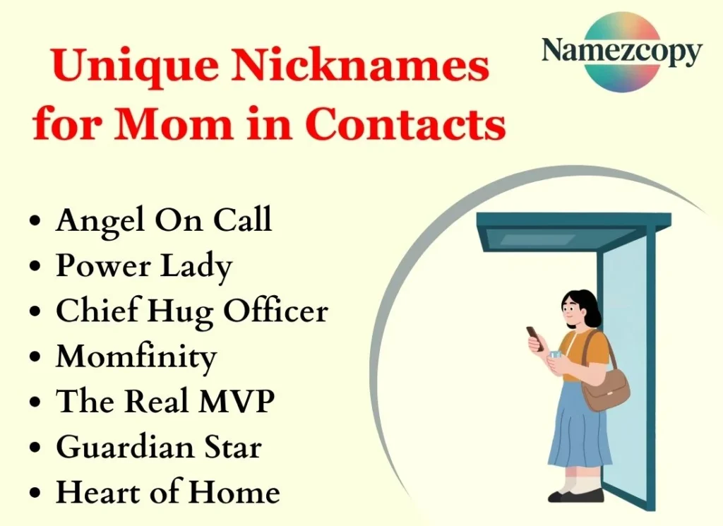 Unique Nicknames for Mom in Contacts