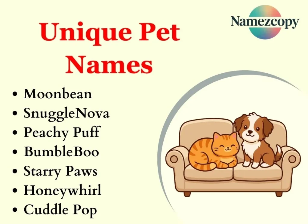 Unique Pet Names