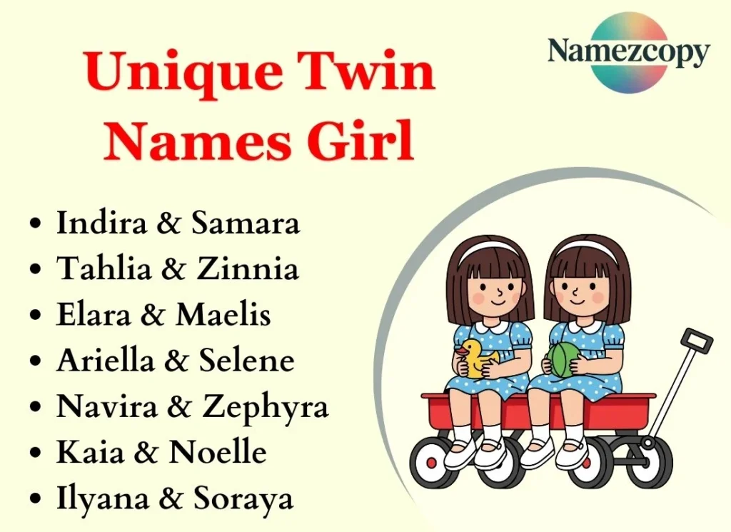 Unique Twin Names Girl