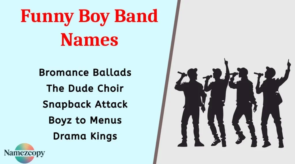 Funny Boy Band Names