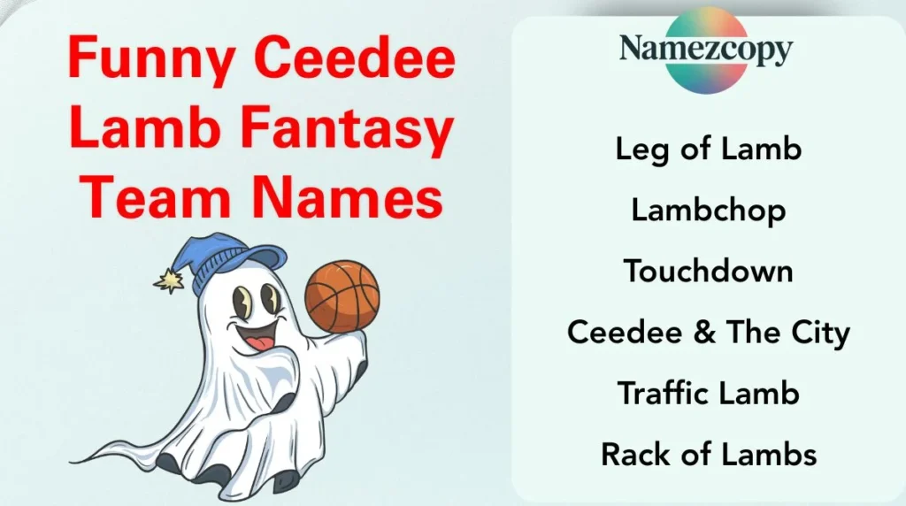 Funny Ceedee Lamb Fantasy Team Names