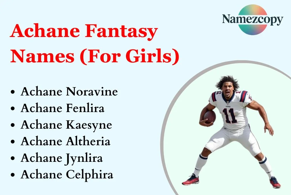 Achane Fantasy Names (For Girls)