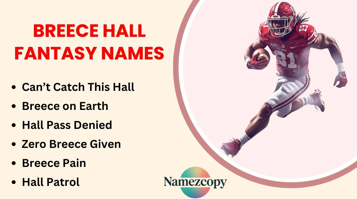 Breece Hall Fantasy Names