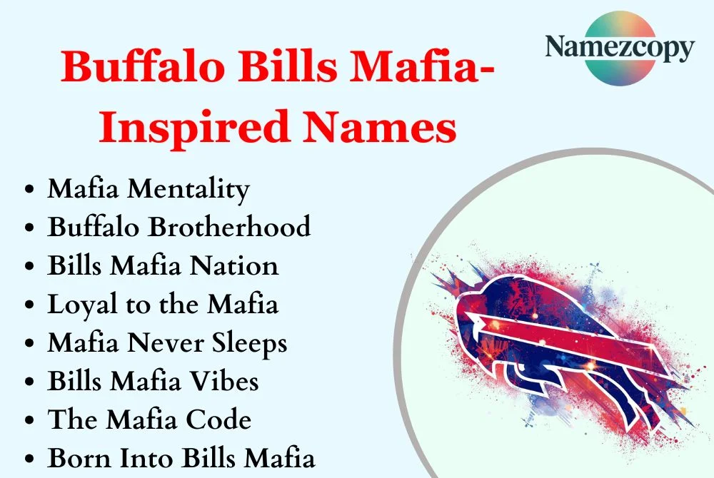 Buffalo Bills Mafia-Inspired Names