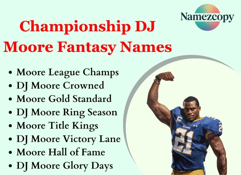 Championship DJ Moore Fantasy Names