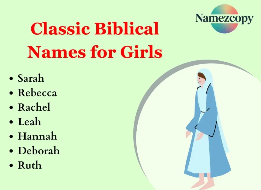 Classic Biblical Names for Girls