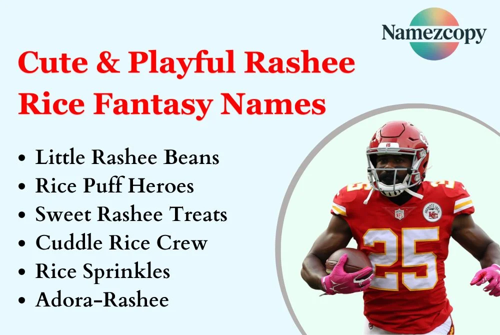 Cute & Playful Rashee Rice Fantasy Names
