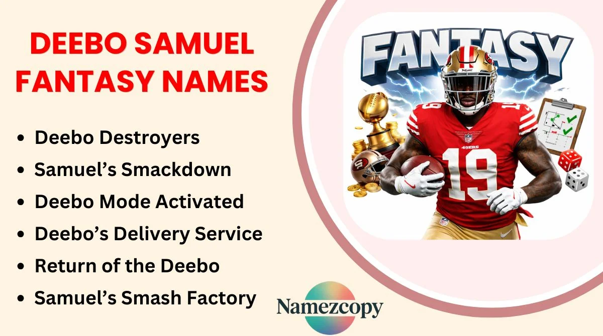 Deebo Samuel Fantasy Names